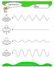 Çizgi Çalışma Sayfaları